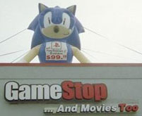 Game Stop Sonic Wind Balloon