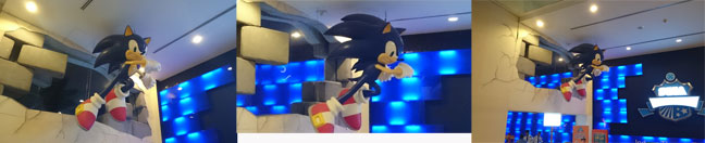 Dubai Mall Wall Sonic Statue