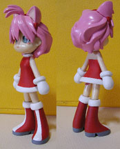Amy Rose Cosplaying Doll