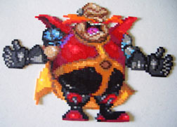 Beaded SatAm Robotnik