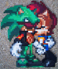 Scourge & Alicia Fused Bead