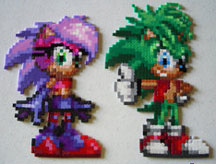 Sonia & Manic Bead Sprites