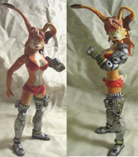 Custom Bunnie Action Figure