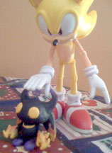 Devil Super Chao Clay Figure