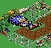 Facebook Farmville Bales Sonic