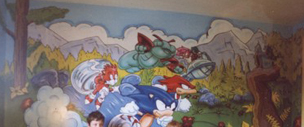 Odd Mural Wall Painting