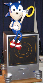 Fan Custom PC Case 3D Sonic