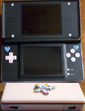 Rouge Hearts DS Case Mod Open