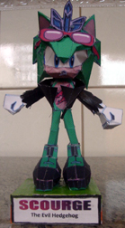 Scourge paper craft