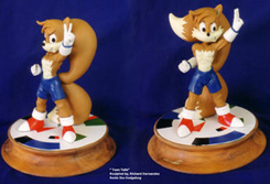 Teen Titans Theme Tails Fan Sculpt