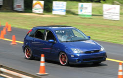 Sonic car at Autocross Race