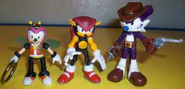 Custom Charmy Mighty & Fang Knack Figures