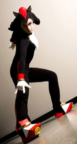 Shadow cosplay costume angle