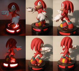 Knuckles Sculpture All Original