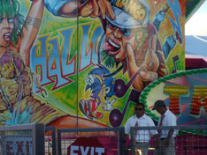 LA County Fair Ride Side Paint Mural