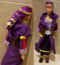 Merlina Wizard Custom Barbie