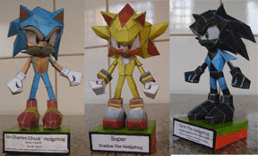 PaperCraft Chuck, Super Sahdow, Sonik