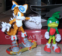 Tails & Bean Dynamite Duck Figure