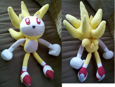 Super Sonic Fan Plush