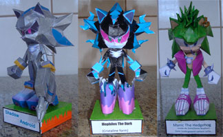 Fan customized paper crafts