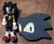 Sonic Team Wood Logo Face