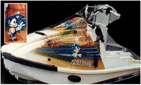 Sonic Custom Jet Skii