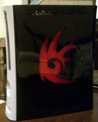 Custom Shadow Symbol Xbox 360 System