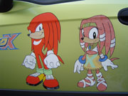 Knuckles & Tikal Car Details