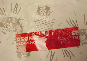 Sonic the Hedgehog Red Tape!