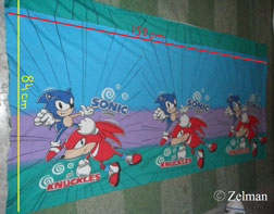 Sonic & Knuckles Cloth Item