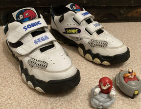 Sonic Light Up French Sneakers Kids