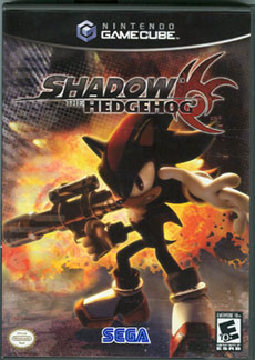 Shadow the Hedgehog Gamecube Game Box