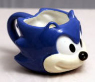 3D Sonic Head Shaped Mug
