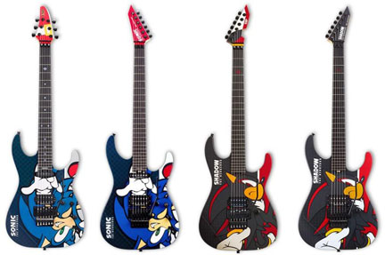 All 4 Sonic Shadow Guitars