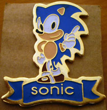 Ballou Enamel Sonic Pin