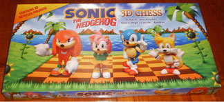 3D Chess Sonic Classic Figures Box