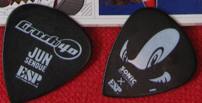 Jun Senoue Crush 40 Guitar Picks
