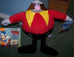 European Eggman Classic Teeth Plush