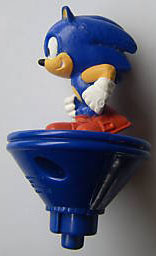 Sonic Spin Top Happy Meal Toy