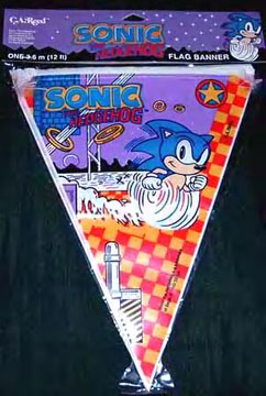 Sonic the Hedgehog Flag Banners