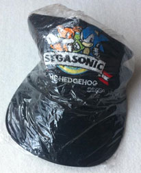 Segasonic Black Embroider S&T Cap