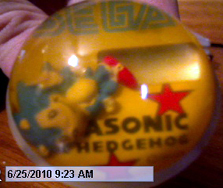 Floating Sonic Figure Dome Watch