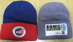 Sonic & Knuckles Winter Ski Caps