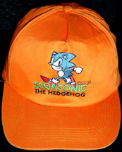 Orange Embroidered Segasonic Hat