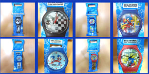 Sega Prize Watches 4 Sonic Styles