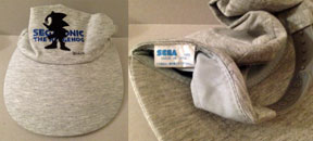 Segasonic Soft Gray Cap Hat 1995