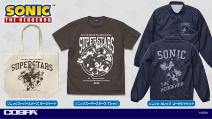 Sonic Superstars Cospa Merchandise