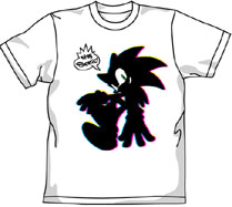 Sihlouette Border Stay Sonic Shirt