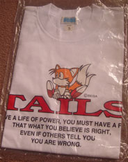 Tails Power Quote Tee
