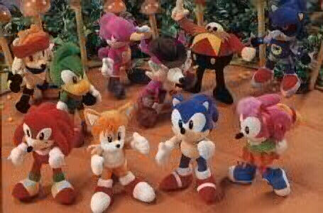 Sonic the Fighters plush collection: rare & exclusive!